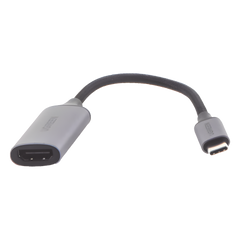 Cable Adaptador USB C a HDMI 4K@60Hz / Convertidor Thunderbolt 3 / Caja de Aluminio / HDMI V2.0 / 3D / Longitud del Cable 10 cm (3.94 Pulgadas)