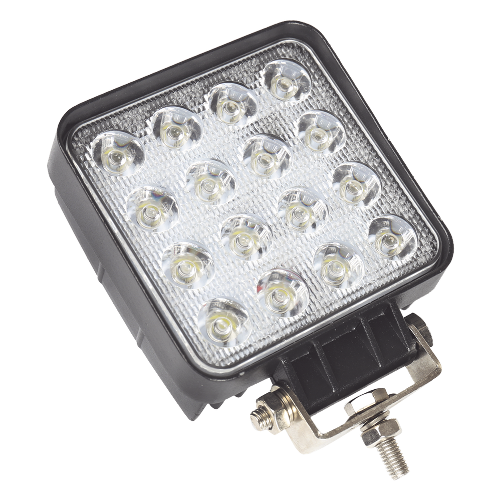 Luz de trabajo de 16 LED, 4000 Lumenes, 48 Watts, 10-30 Vcc, IP67
