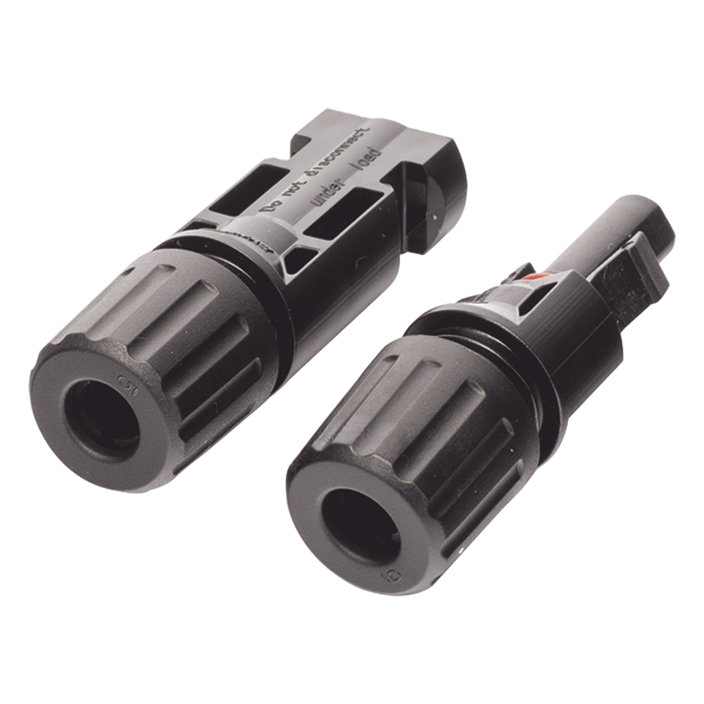 Conector MC-4 para Módulos Fotovoltaicos (conector hembra + conector macho)