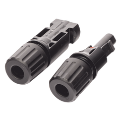 Conector MC-4 para Módulos Fotovoltaicos (conector hembra + conector macho)