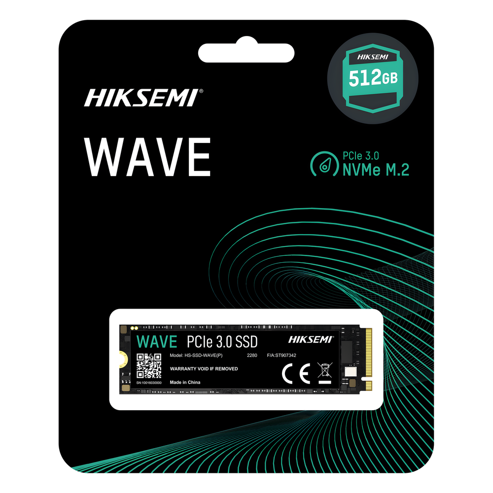 SSD M.2 NVMe PCIe 3.0 / 512 GB / 2500 MB/s Lectura / 1025 MB/s Escritura / 3D NAND / M.2 2280