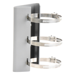 Montaje de Poste para PTZ / Acero Inoxidable / Compatible con PTZ HIKVISION