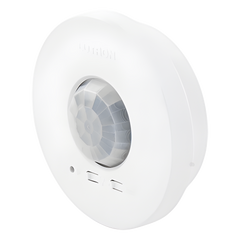 Sensor de ocupación y vacancia inalámbrico de techo, PIR 360°, cobertura de 30.2 a 62.4 m², a batería, compatible con RadioRA 2, RA2 Select, RadioRA 3 y Vive