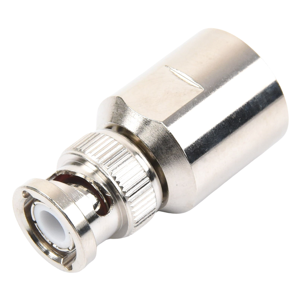 Conector BNC Macho de Rosca para Cables con Conductor Central de AWG-11 ó 13 tipo RG-8/U (8237), RG-213/U (8267), RG-214 (8268).