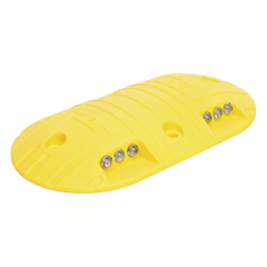 Boya D / Plastico Duradero / Amarilla / 4 Orificios / LEDS REFLEJANTES / 20 Toneladas.