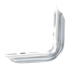 Ménsula omega tipo L 110mm inteligente, para montar charola de 50 a 100mm en pared o muro