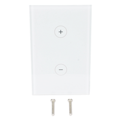 (ZWAVE) Dimmer panel táctil touch inalámbrico Zwave Plus. Compatible con Hubitat HC8, Álula  M2M, otros