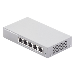 Switch PoE+ Gigabit No Administrable / 5 puertos 10/100/1000 Mbps / 4 puertos PoE+ / hasta 60W