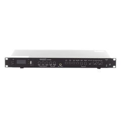 Amplificador de Audio | 2 x 60W | Baja Impedancia 4 - 8&Omega; | Reproductor Bluetooth, USB, SD | Efectos Integrados Delay, Echo, Repeat