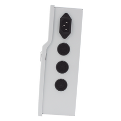 Fuente de Poder / 1 Salida 11-15 Vcc /  5 A / Temporizador Integrado / Con Capacidad de Batería de Respaldo / Requiere Batería / Aplicaciones en sistemas de control de Acceso
