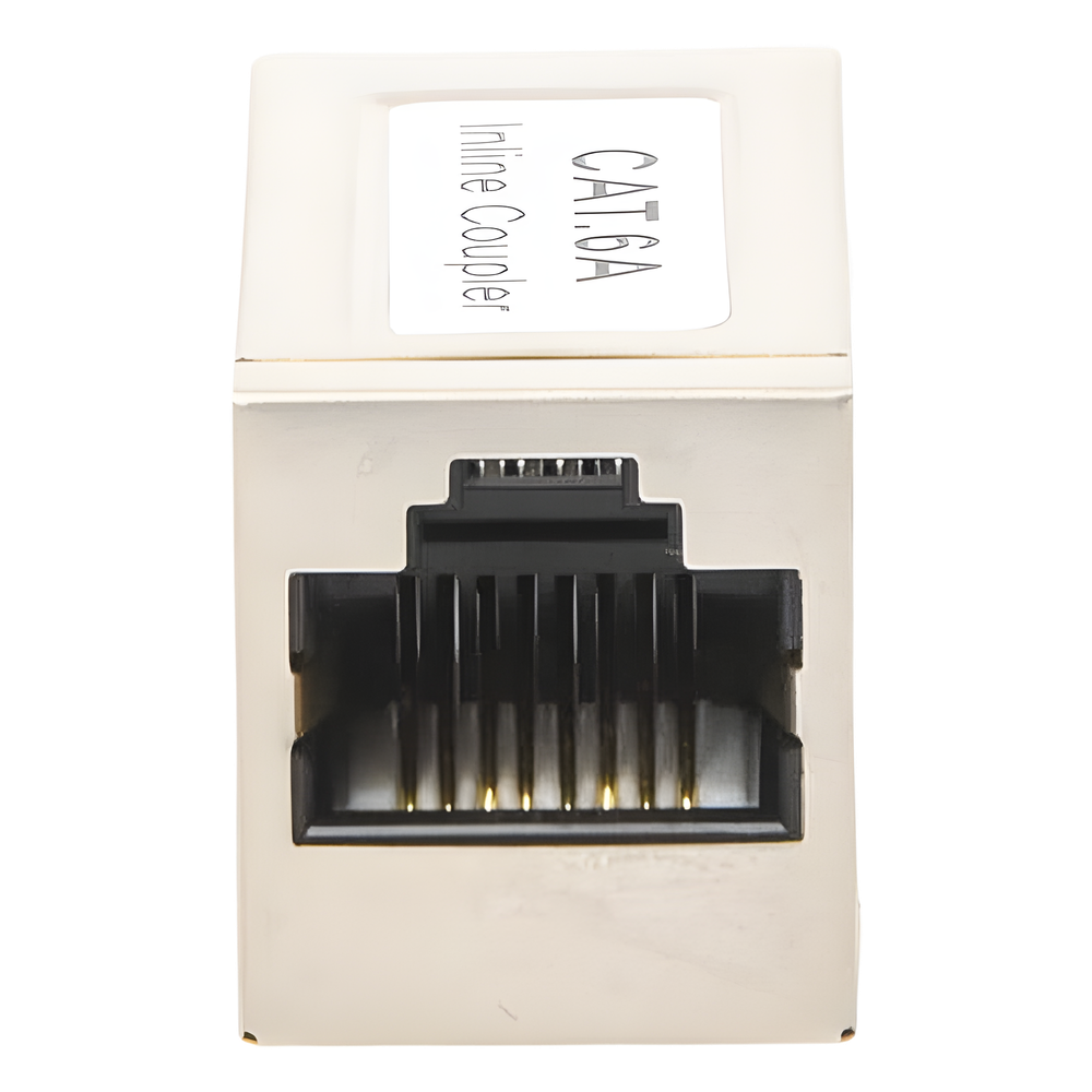 Acoplador STP Cat6A Hembra RJ45 a RJ45 Hembra