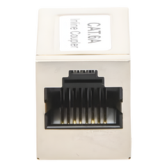 Acoplador STP Cat6A Hembra RJ45 a RJ45 Hembra