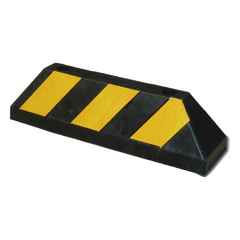 Tope Vehicular 55cm / Para Camion / Estacionamiento / Color Negro-Amarillo.