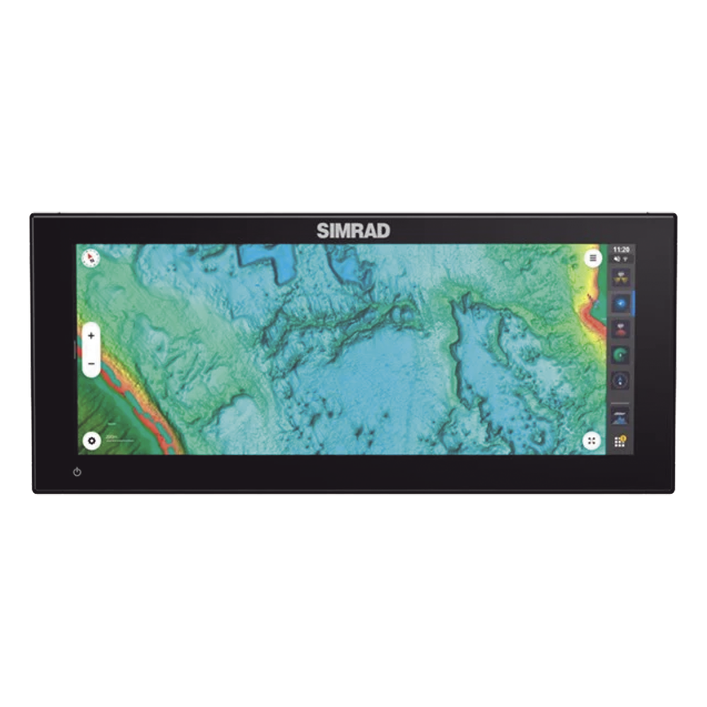 Pantalla Ultrawide NSX ULTRAWIDE de 12 pulgadas / Pantalla SolarMAX™ IPS HD / Integración con Mercury® y CZone® / Sonar Active Imaging™ / Compatibilidad con C-MAP® X-Gen Charts / NMEA 2000® / Ethernet y USB