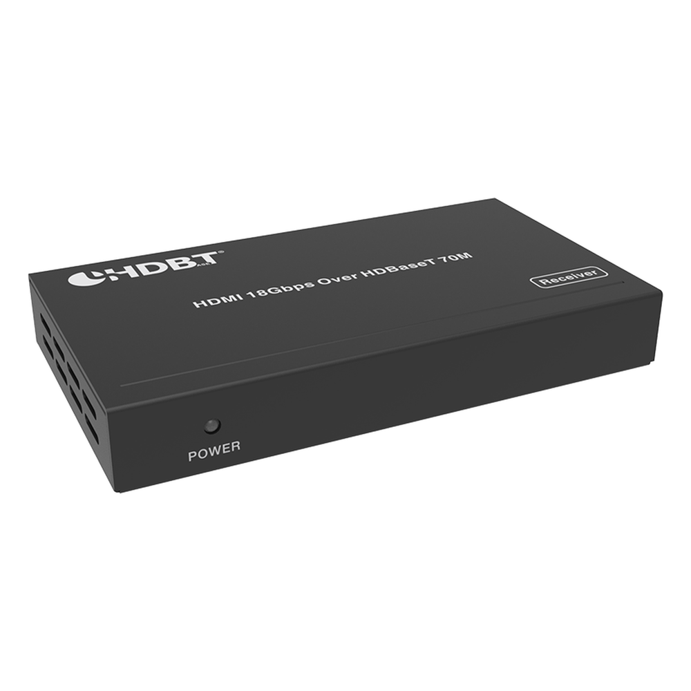Kit Extensor HDBaseT | 4K2K@60Hz 40m | 1080p 70m | Función PoC | IR Bidireccional | RS-232 |