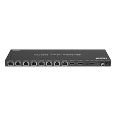 Splitter HDMI 1x8 | Extensor HDMI | 4K@30Hz 40m | 1080p@60Hz 70m | Función PoC |  4:4:4