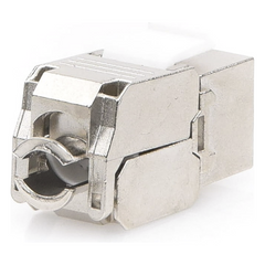 Módulo Jack Keystone Cat6 Blindado (STP) Sin Herramienta (Toolless)