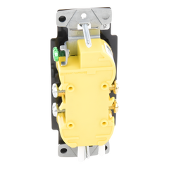 Tomacorriente dúplex de 15 A y 125 V estilo decorador, línea Satin Colors en color Midnight, complemento para controles y placas Lutron; placa se vende por separado