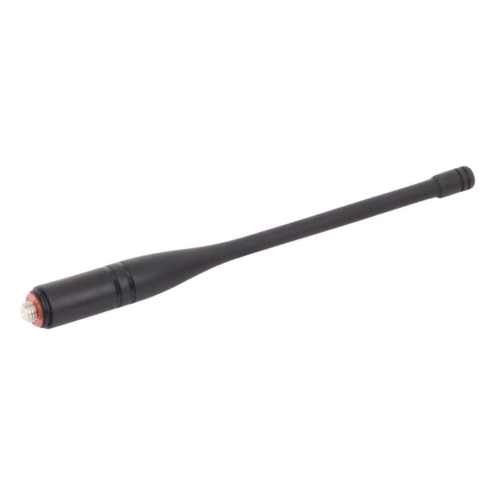 Antena UHF Helicoidal / 400-470 MHz / Ganancia 0 dBd (Unitaria) / Longitud 170 mm (6.7 in) / Conector Rosca Monopolo / Radios Motorola DEP550, DEP570, DEP550e, DEP570e, DGP8050, DGP8550, DGP8050e, DGP8550e
