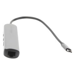 HUB USB-C (Docking Station) 5 en 1 | Ultra Delgado | 2 USB-A 3.1 a (5 Gbps) | HDMI 4K@60Hz | RJ45 (Gigabit Ethernet) | USB-C PD Carga Rápida 100W | Soporta OTG | Chips Inteligentes | Pequeño y Ligero | Caja de Aluminio.