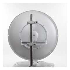 Antena Direccional airFiber X, ideal para enlaces Punto a Punto (PtP), frecuencia 5 GHz (4.9 - 5.8 GHz) de 34 dBi slant 45