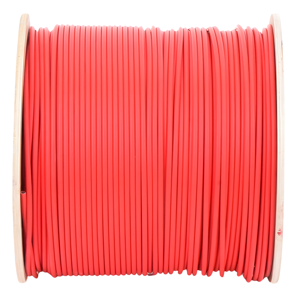 Carrete de 500 Metros / Cable Fotovoltaico Rojo  / Material COBRE / 6mm² (10AWG) / 2000 Vcc