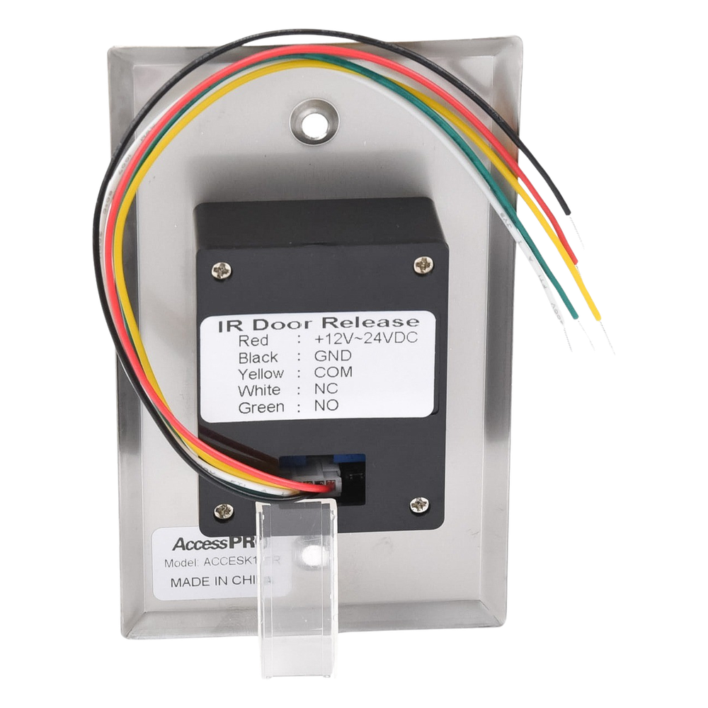 Botón de Salida sin Contacto con Control Remoto / Iluminación LED / Distancia de Detección Touch Ajustable