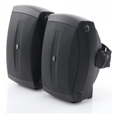 Altavoces de Montaje en Superficie de 2 vias | Woofer 5 in, Tweeter 0.5 in | Semi-Exterior, 6 ohms | Par Color Negro