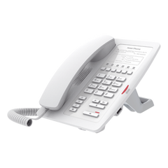 Teléfono IP para Hotelería, profesional con 6 teclas programables para servicio rápido (Hotline), plantilla personalizable con PoE