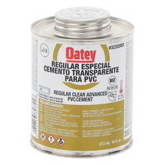 Pegamento / Cemento Claro de 473 ml para Tubo Conduit PVC Pesado.