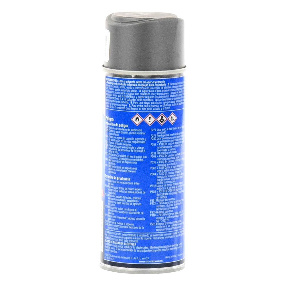 Compuesto Zinc en Aerosol  para Retoque de Piezas Galvanizadas por Inmersión en Caliente (386 gr.).