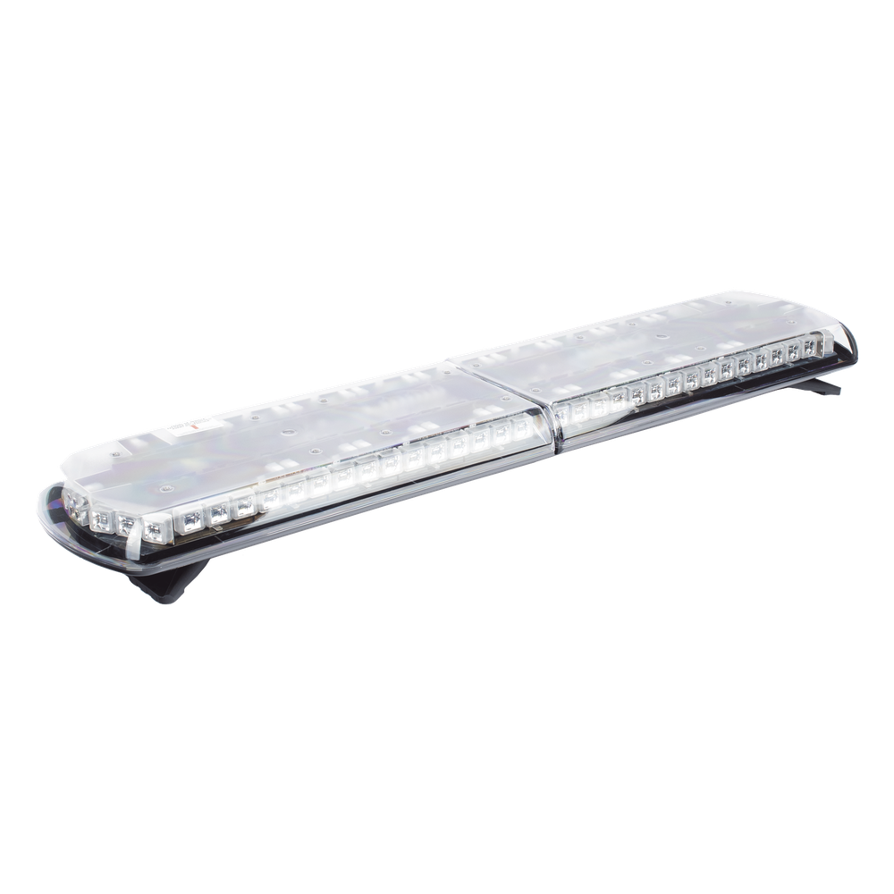 Barra de Luces de 130 LED, Serie 12 , Dual Color Frontal: Rojo/Azul/Blanco, Trasero: Rojo/Azul Ambar, 48 Pulgadas