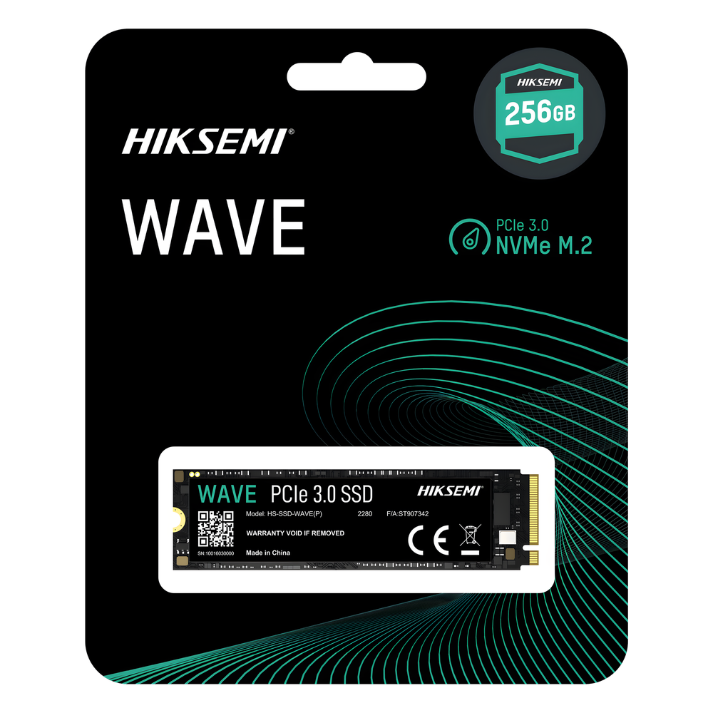 SSD M.2 NVMe PCIe 3.0 / 256 GB / 2280 MB/s Lectura / 1800 MB/s Escritura / 3D NAND / M.2 2280
