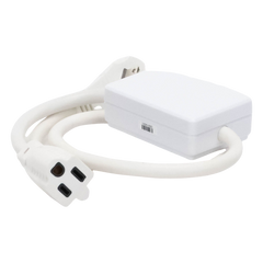 Módulo on/off tipo clavija de 15 A o 1/2 HP para cargas de propósito general, RF Clear Connect, compatible con RadioRA 2, RA2 Select y RadioRA 3, color blanco nieve