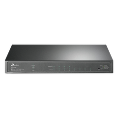 Switch Omada / 8 Puertos Gigabit  / 4 Puertos PoE+ 802.3at/af / Presupuesto PoE 62 W / 30 W por Puerto / Gestión Cloud Omada / L3 Static Routing / Sin Ventilador / Metal