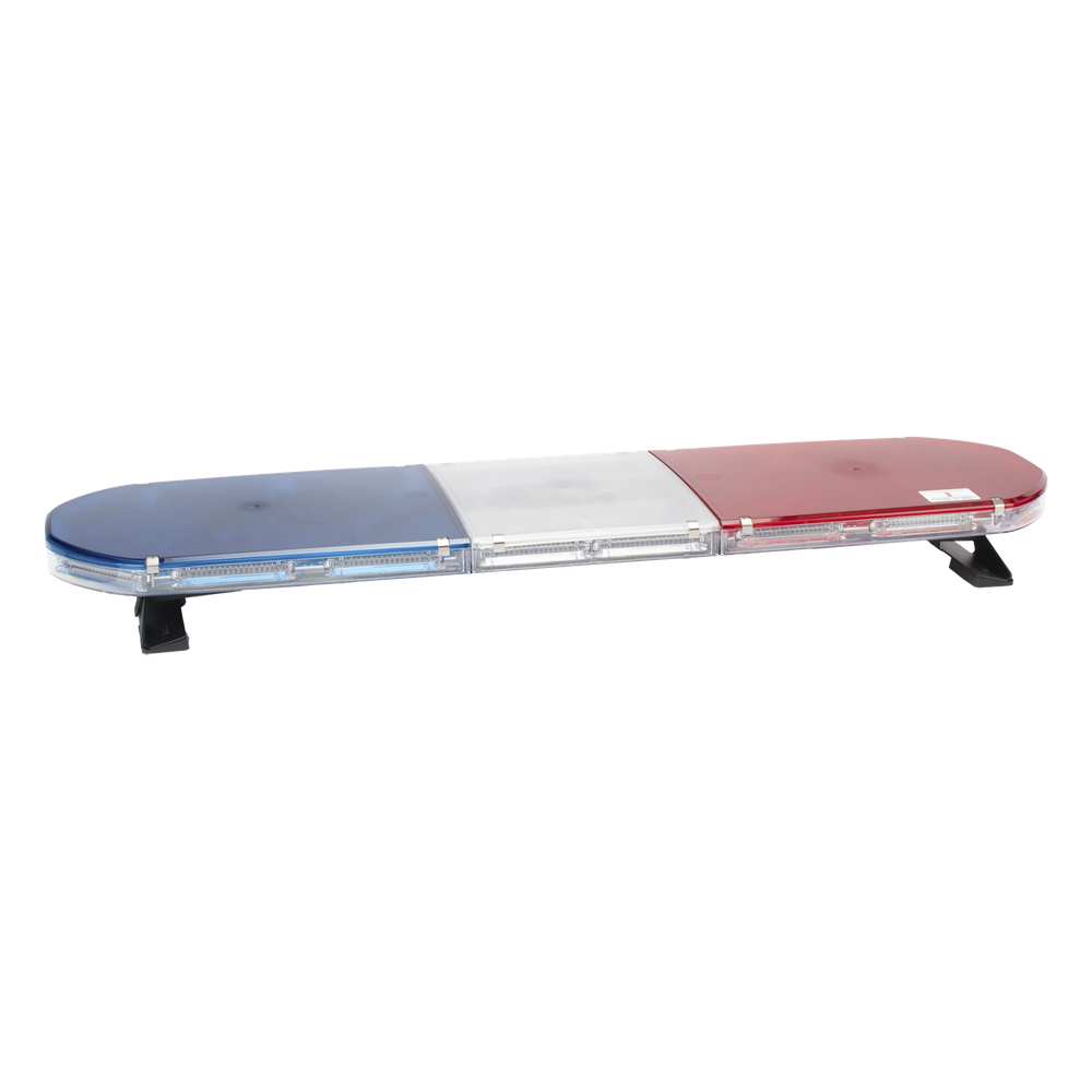 Barra de luces de 300 LED, Serie 16, Dual Color, Frontal: Rojo/Blanco, Azul/Blanco, Trasero: Rojo/Ambar, Azul/Ambar, 47 Pulgadas