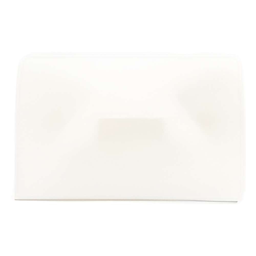 Montaje-Sujetador Adhesivo STRONGHOLD de 4 Vías de 1" x 1" x 1/4", Color Natural,  Nylon 6.6 Retardante de Llamas V-2, Paquete de 100pz