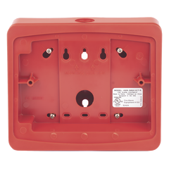 Kit de caja de montaje en superficie, color rojo, para el anunciador remoto ANN-80