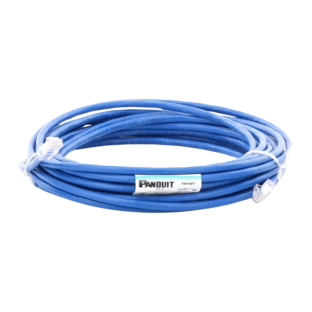Cable de Parcheo TX6, UTP Cat6, 24 AWG, CM, Color Azul, 10 Metros (32.81 Pies)