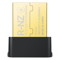 Adaptador USB Nano Wi-Fi 6 / Dual Band 600 Mbps en 5 GHz / 287 Mbps en 2.4 GHz / Bluetooth 5.3 BLE / WPA3 / Driver Pre-Cargado / 802.11ax