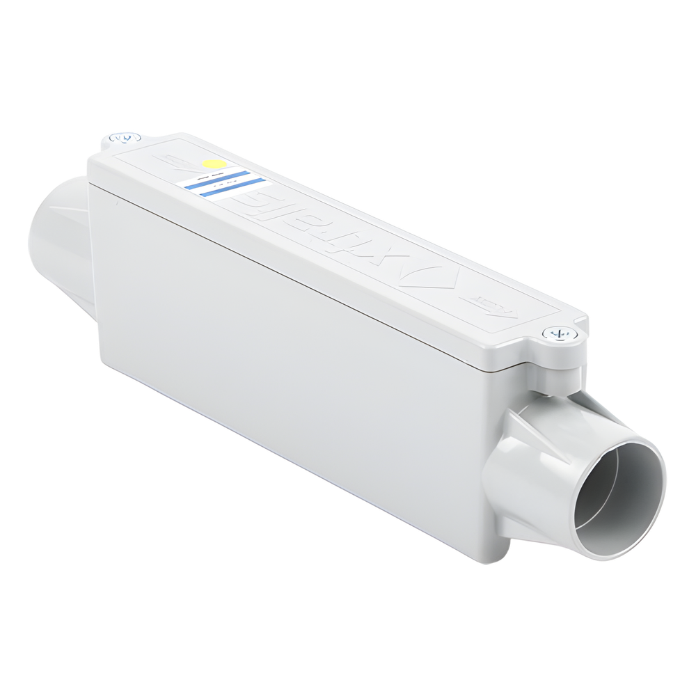 Filtro de ¾” para Tuberías de Detección de Humo por Aspiración VESDA, Color Gris