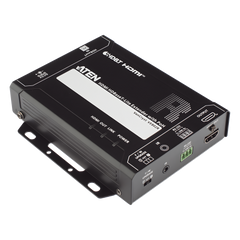 Receptor HDMI HDBaseT-Lite con PoH | 4K a 35 m (Cat 5e/6) / 40 m (Cat 6a/ATEN 2L-2910 Cat6); 1080p a 60 m (Cat 5e/6) / 70 m (Cat 6a/ATEN 2L-2910 Cat6) | HDBaseT Clase B | PoH PD |