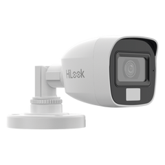 [Dual Light + ColorVu] Bala TURBOHD 2 megapixel / 20 mts IR + 20 mts luz blanca / Lente 2.8 (100° de Visión)  /  Exterior IP66 / Audio por Coaxitron / TVI-AHD-CVI-CVBS / Metal / Smart-Hybrid light