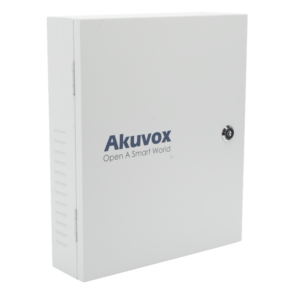 Controlador de Elevador IP Para 32 Pisos / Gestión 100% en la Nube / Interfaz Web / Pases Temporales desde App / Activación de Pisos desde App/ Wiegand / POE / 20,000 Tarjetas /100,000 Eventos / Compatible con Videoporteros Akuvox