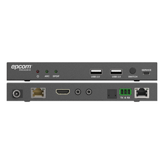 Kit Extensor HDMI | 4K2K@60HZ | HDR 4:4:4 | HDBaseT | 100M | Salida de Audio | HDCP 2.2 | IR Bidireccional | Admite la función USB KVM