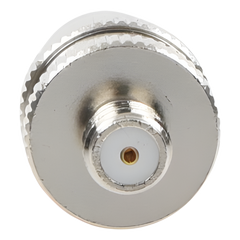Adaptador en Línea de Conector BNC Hembra a SMA Hembra Corto / Celulares Motorola, Níquel/ Oro/ Teflón.