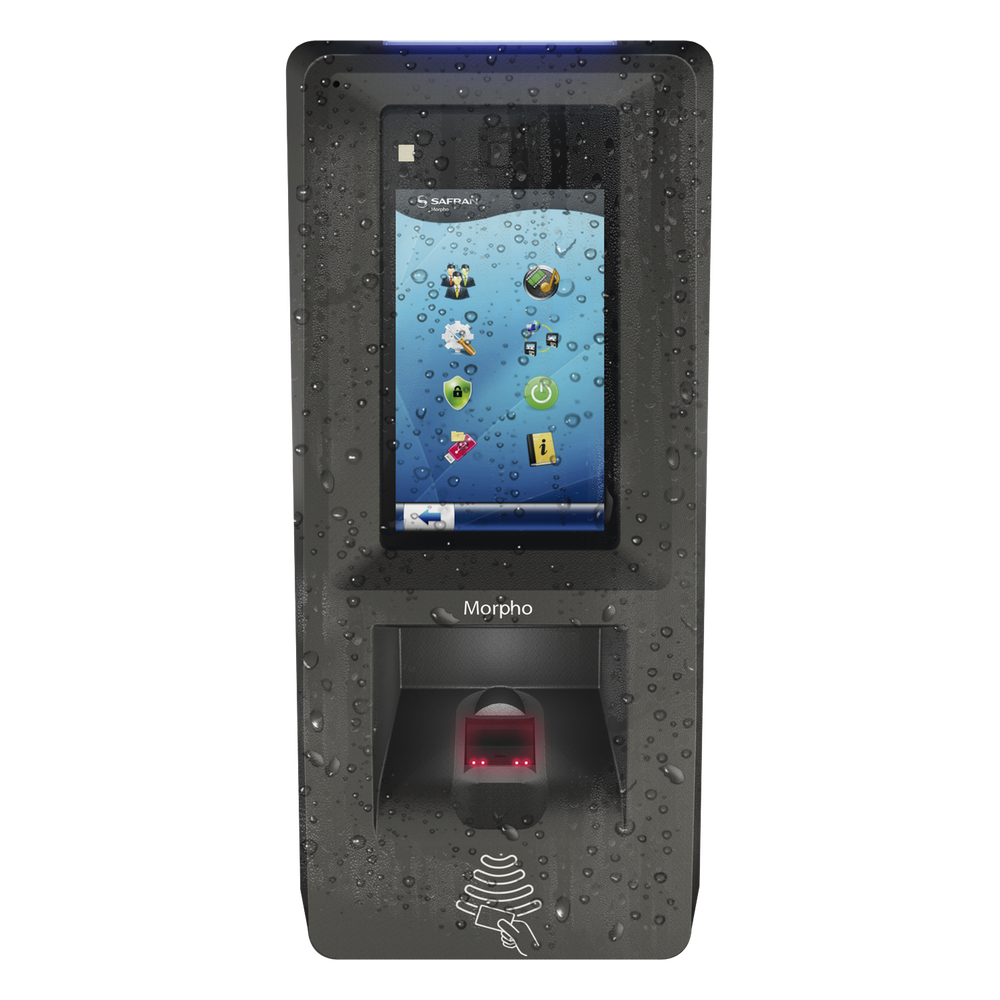 Lector de Huellas Serie Sigma Extreme MULTI-FFD con lector Mifare   PoE, IP65, IK09 aprobado por FBI