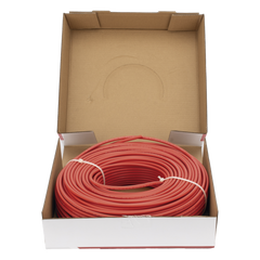 Cable Fotovoltaico Rojo / Cobre Estañado / 6 mm² (10 AWG) / 2000V / Rollo 100m / UL 4703 y TUV