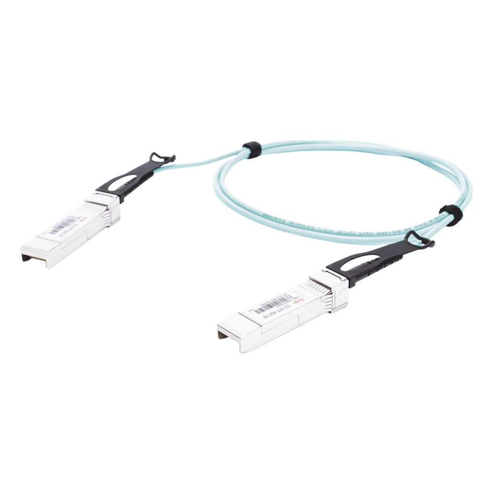 Jumper de fibra con  MINI-GBIC SFP+ 10GB 1m