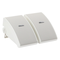 Altavoz de Montaje en Superficie de 2 vias | Woofer 5.25 in | Tweeter 1 in | Media Intemperie | 6 ohms | Par | Color Blanco